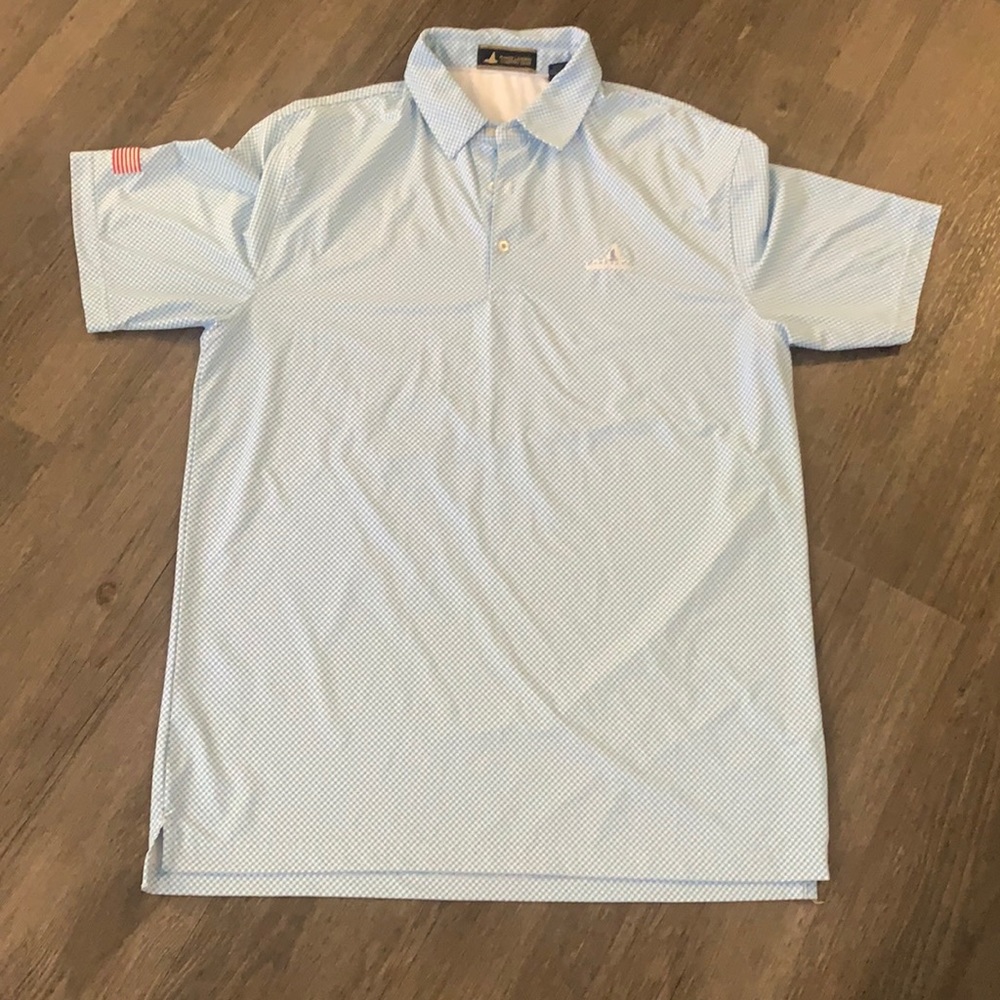 Marsh landing golf shirt large